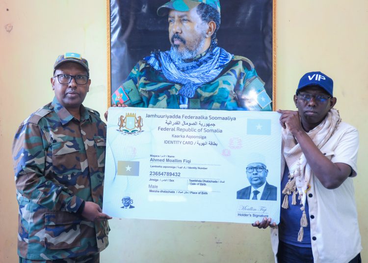 Minister Fiqi Registers for his National ID