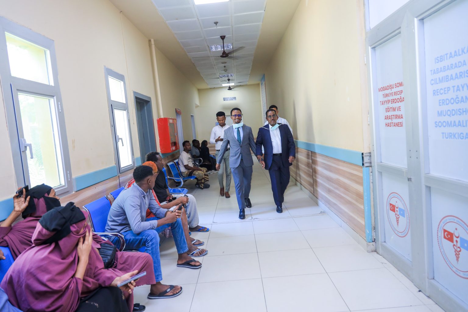 Minister Ali Hosh Visits Patients at Digfeer Hospital – The Ministry of ...