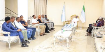 Meeting the President of Jubaland State of Somalia