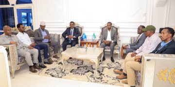 H.E Ali Yusuf Ali Hosh visits Kismayo