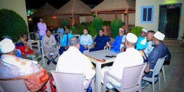 Dialogue for Peace: H.E. Ali Hosh Engages Traditional Elders in Conflict Mediation Discussions in Dhusamareeb
