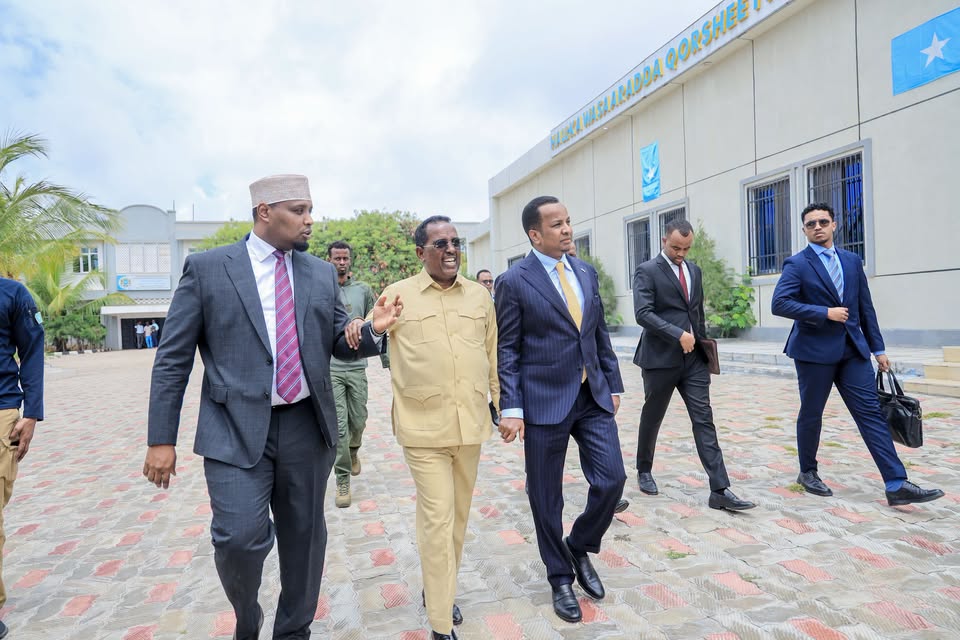 Wasiirka Arrimaha Gudaha, Federaalka iyo Dib-u-heshiisiinta XFS mudane Hon Ali Yusuf Ali - Xoosh ayaa booqday…