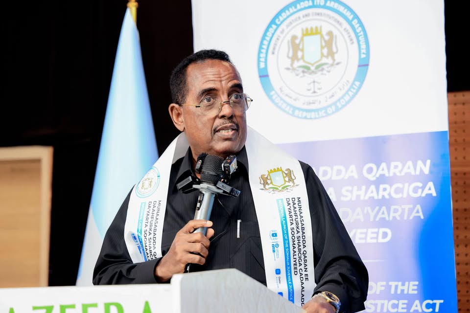 Muuqaalka Guud: Wasiirka Wasaaradda Arrimaha Gudaha, Federaalka Iyo Dib-u-heshiisiinta XFS Mudane Hon Ali…