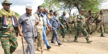 Wasiir Cali Xoosh Oo Booqasho Ku Tagay Deegaanka Buulo Xaaji