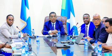Wasiir Cali Xoosh Oo Ka Qaybgalay Kulanka Banadhigga Waxqabadka Wasaaradda Arrimaha Gudaha Hiirshabeelle 2024