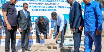 Munaasabadda Dhagaxdhigga Wasaaradda Arrimaha Gudaha Galmudug